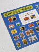 画像: 下敷き　 郵政省　 昭和61年発行の特殊切手