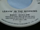 画像: EP/7"/Vinyl  夜のしじまに  朝もやの別れ バリー・マニロウ (1978) ARISTA 