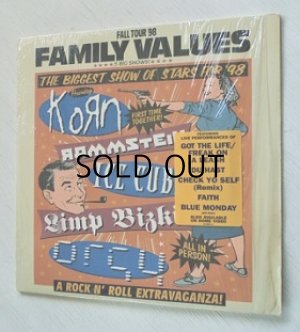 画像1: LP/12”/Vinyl  FALL TOUR'98  FAMILY VALUES 5 BIG SHOWS!  KoЯn, RAMMSTEIN,ICE CUBE, LIMP BIZKIT,ORGY,INCUBUS  (1999)  EPIC  2枚組 