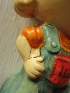 画像: 陶器製人形 (マッチ付)KIC 女の子 