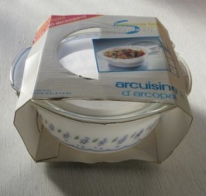 画像1: arcuisine アルキュイジーヌ  d' arcopal  アルコパル  オパールキャニスター  2 1/2 QT.(2.36L)  フランス   