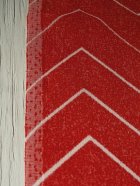 画像: コロナール戸部 生地（ワンピース着分）グラデーション（紅白）パターン　92×300cm