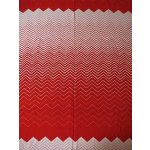 画像: コロナール戸部  生地（ワンピース着分） グラデーション（紅白）パターン　 92×300cm