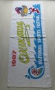 画像: スポーツタオル  OKINAWA  NATIONAL SPORTS FESTIVAL   1987  海邦国体  第42回国民体育大会  クイクイちゃん