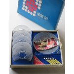 画像: Re-Art Glass  BERRY-SET  ガラス皿セット  S 5pc/L 1pc  ヒメフォーク 5pc  吊金具 1pc